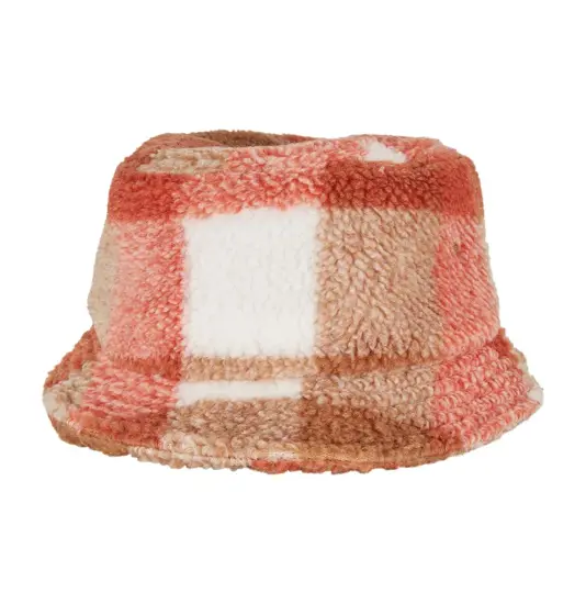 Cappello da pescatore a quadri in sherpa (5003SC) Flexfit by Yupoong