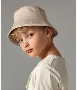 Cappello da pescatore junior in cotone biologico Beechfield