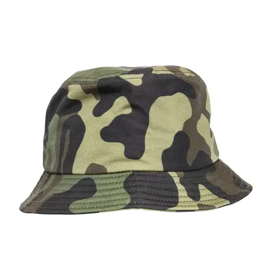 Cappello da pescatore mimetico (5003CB) Flexfit by Yupoong