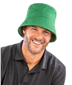 Cappello da pescatore riciclato con bordo rifinito Result Headwear