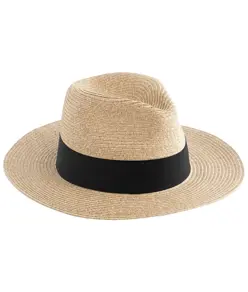 Cappello fedora in paglia Beechfield