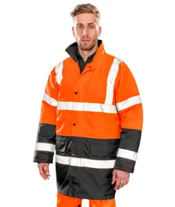 Cappotto di sicurezza bicolore Motorway Result Core