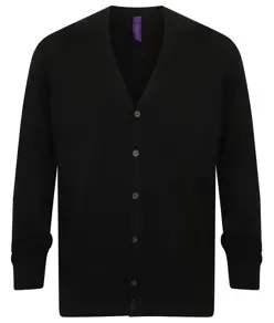 Cardigan con bottoni a V Henbury