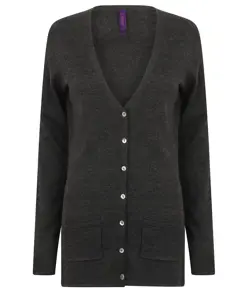 Cardigan da donna con scollo a V e bottoni Henbury