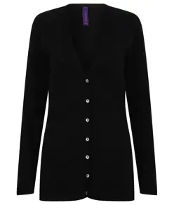 Cardigan da donna con scollo a V e bottoni Henbury