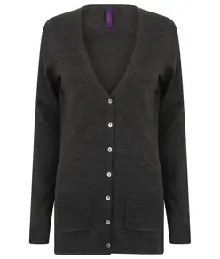 Cardigan da donna con scollo a V e bottoni Henbury