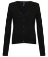Cardigan donna con scollo a V Henbury