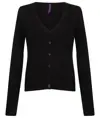 Cardigan donna con scollo a V Henbury