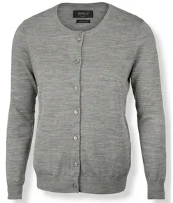 Cardigan elegante in misto merino donna Phoenix Nimbus