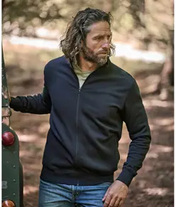 Cardigan felpato con zip intera (5440) Tee Jays