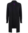 Cardigan lungo aperto donna Henbury