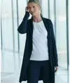 Cardigan lungo aperto donna Henbury