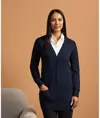 Cardigan lungo in maglia da donna Premier