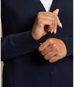 Cardigan lungo in maglia da donna Premier