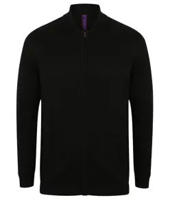 Cardigan unisex con zip intera Henbury