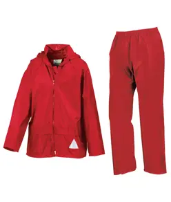 Completo giacca e pantaloni impermeabili junior Result