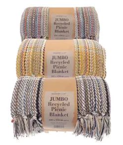 Coperta da picnic jumbo riciclata Home & Living