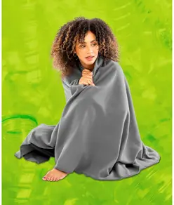 Coperta in pile riciclato Result Recycled