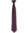 Cravatta in raso con clip 'Colours' Premier