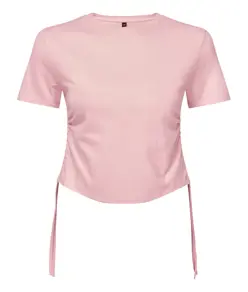 Crop top arricciato donna TriDri® TriDri