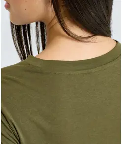 Crop top con nodo TriDri® donna TriDri