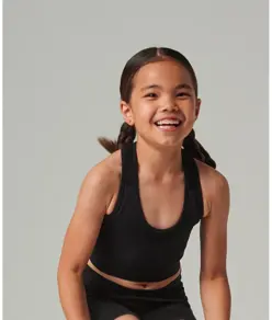 Crop top senza cuciture bambino Tombo