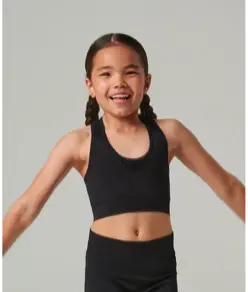Crop top senza cuciture bambino Tombo