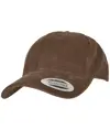 Dad cap a basso profilo in velluto a coste (6245CD) Flexfit by Yupoong