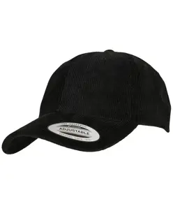 Dad cap a basso profilo in velluto a coste (6245CD) Flexfit by Yupoong