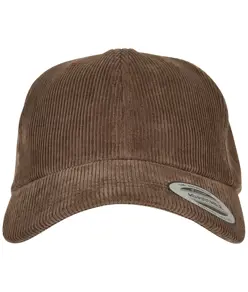 Dad cap a basso profilo in velluto a coste (6245CD) Flexfit by Yupoong