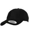 Dad cap a basso profilo in velluto a coste (6245CD) Flexfit by Yupoong