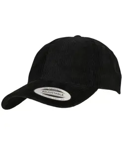 Dad cap a basso profilo in velluto a coste (6245CD) Flexfit by Yupoong