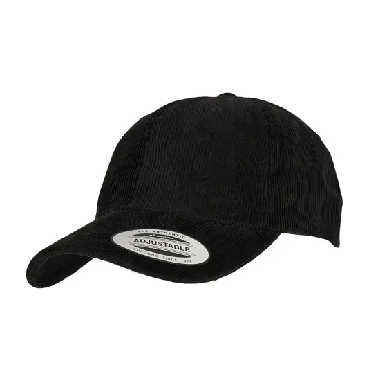 Dad cap a basso profilo in velluto a coste (6245CD) Flexfit by Yupoong