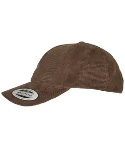 Dad cap a basso profilo in velluto a coste (6245CD) Flexfit by Yupoong