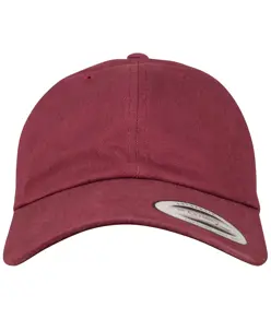 Dad cap in twill di cotone smerigliato (6245PT) Flexfit by Yupoong