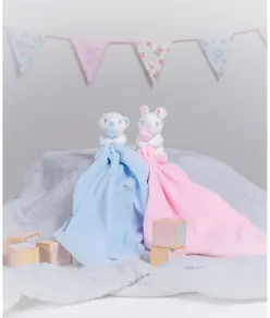 Doudou animale per neonati con sonaglio Mumbles
