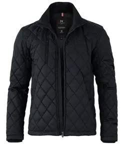 Elegante giacca con trapuntatura a rombi Henderson Nimbus