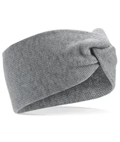 Fascia per capelli in maglia a treccia Beechfield