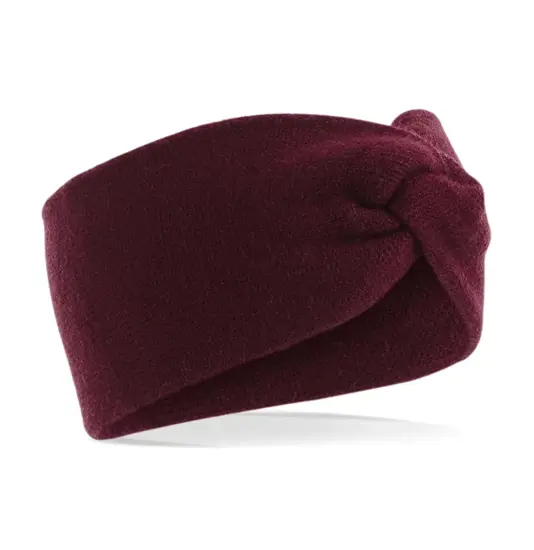 Fascia per capelli in maglia a treccia Beechfield
