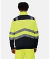 Felpa ad alta visibilità con zip a ¼ Pro Regatta High Visibility