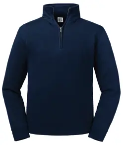 Felpa Authentic con zip a ¼ Russell