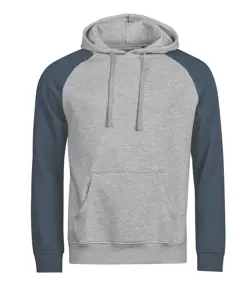 Felpa bicolore con cappuccio UNLABELED (5156) Tee Jays