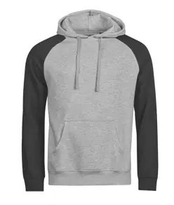 Felpa bicolore con cappuccio UNLABELED (5156) Tee Jays