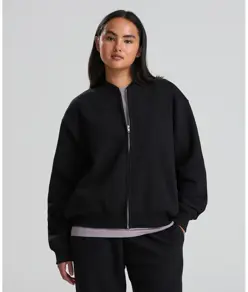 Felpa bomber pesante Signature JustHoods