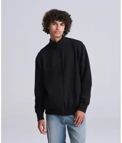 Felpa Campus con zip intera JustHoods