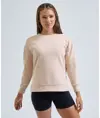 Felpa chill con zip riciclata donna TriDri® TriDri