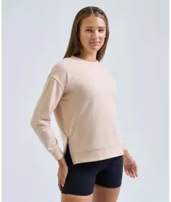 Felpa chill con zip riciclata donna TriDri® TriDri