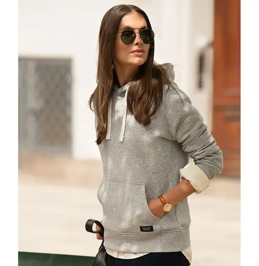Felpa con cappuccio alla moda da donna Brownsville Nimbus