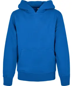 Felpa con cappuccio basic bambino in cotone biologico Build Your Brand