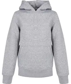 Felpa con cappuccio basic bambino in cotone biologico Build Your Brand